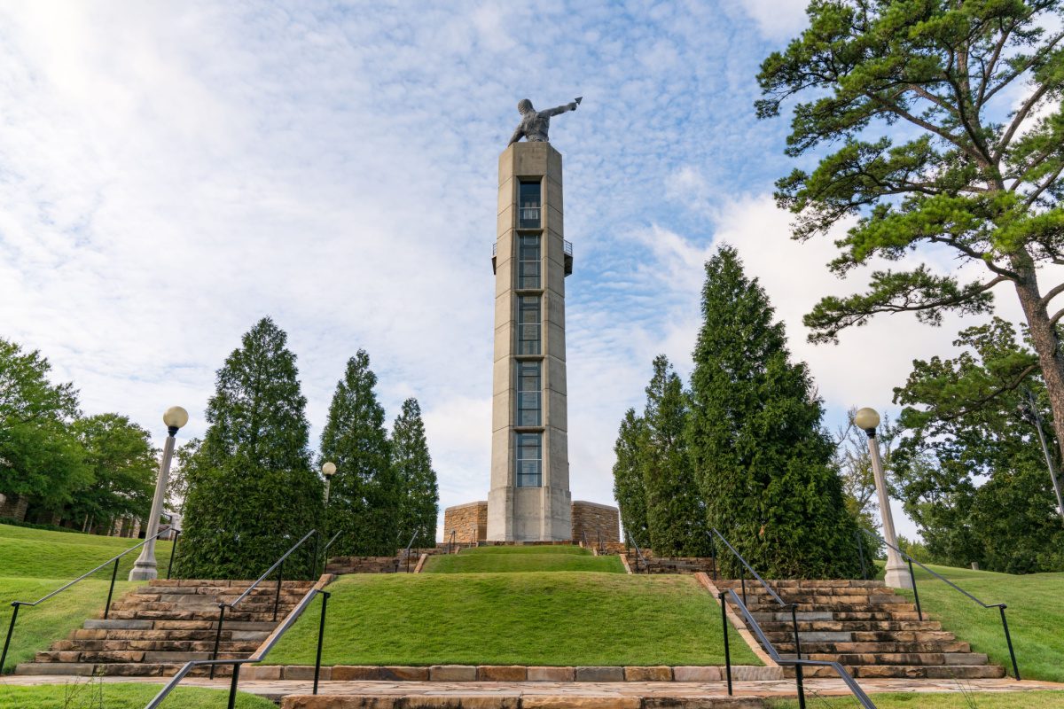 Vulcan Park on a beautiful, sunny day